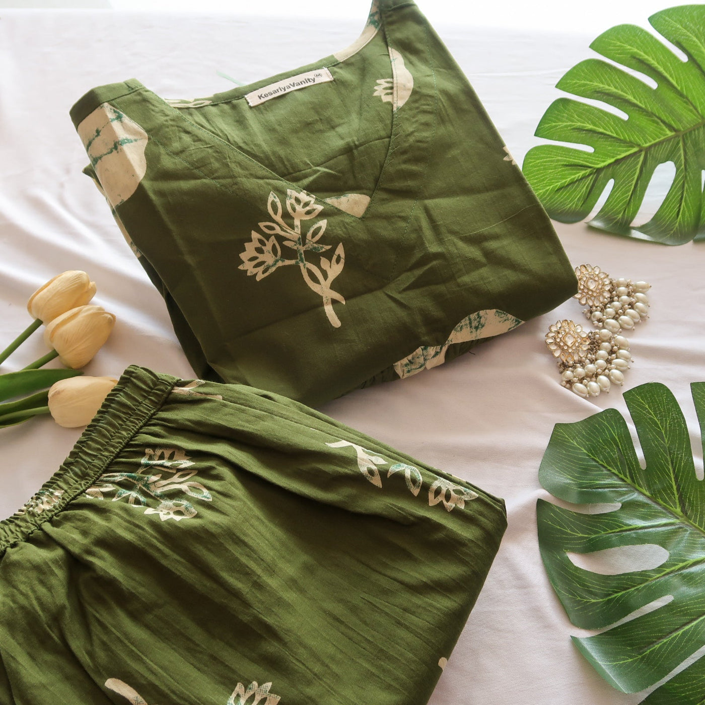 Green Gold Suit Set - Aaram 2.0