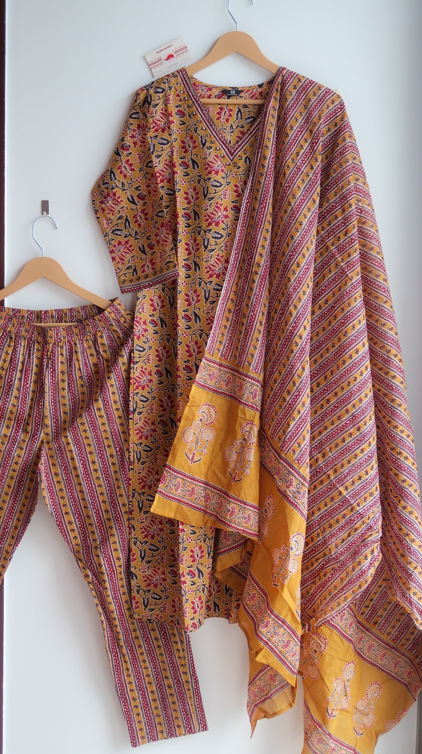 Sunehra Kalamkari Suit Set