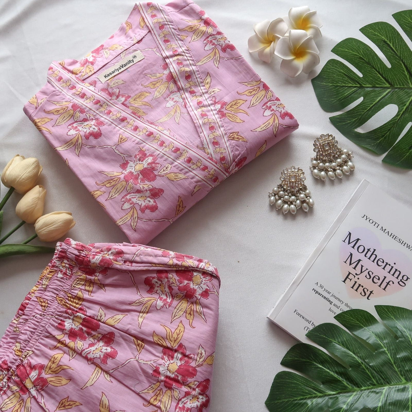 Pink Blossom Suit Set - Raahat6.0