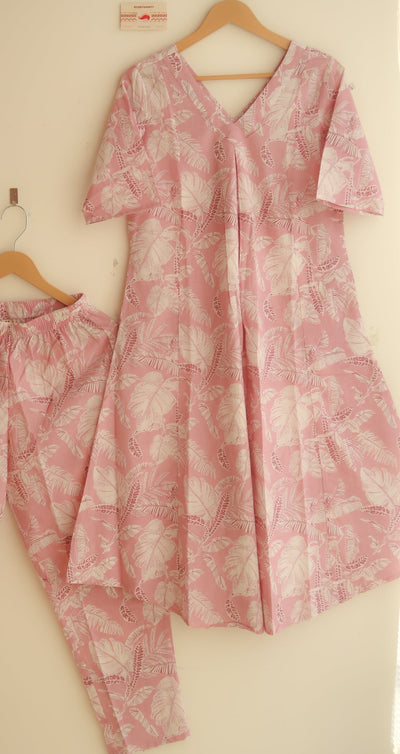 Pinch Me Pink Office/Regular Wear Suit Set - Blend of Fun