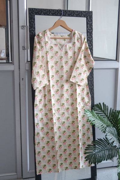 Flowing Drape - Daily Essential Kurta