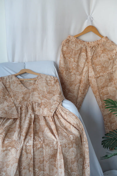 Mocha waves Suit Set - Aaram 3.0