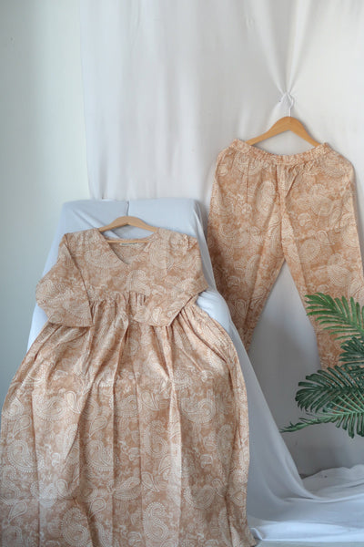 Mocha waves Suit Set - Aaram 3.0