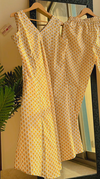 Sunshine Morning Vibes Office/Regular Wear Suit Set - Comforter Set