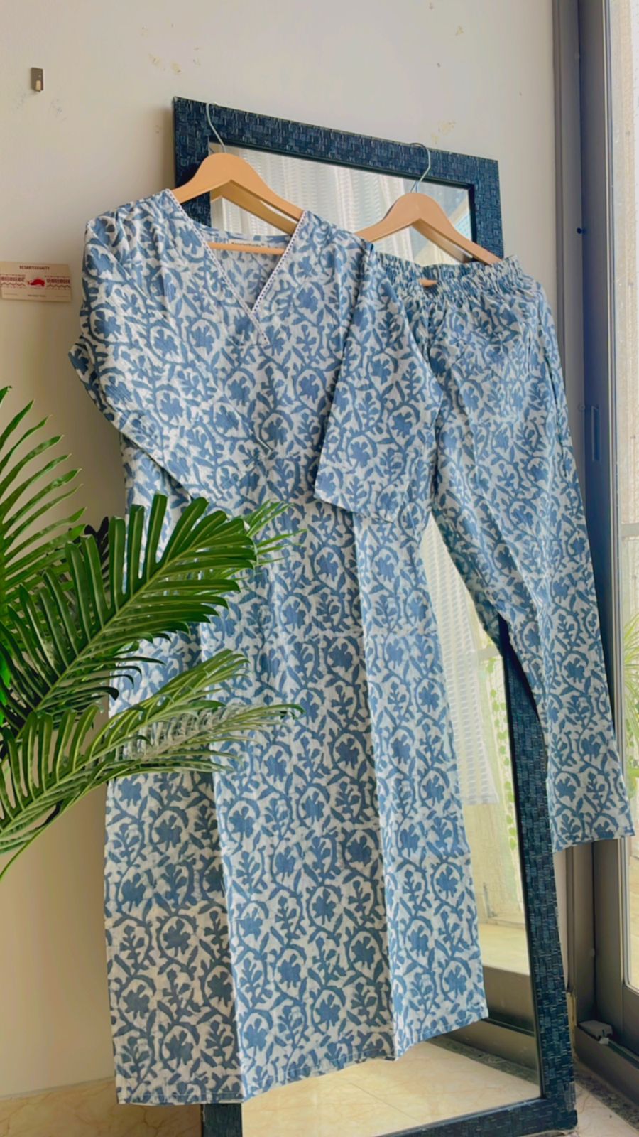 Magnolia Lace Suit Set - Sukoon 3.0 (Slim Fit)