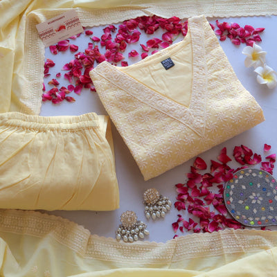 Buttercup Bloom Festive Slim fit Suit Set - SALE