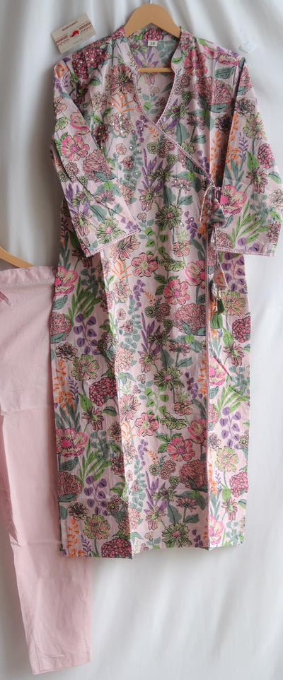 Blush Blossom Sequin Delight Suit Set -EOFY SALE