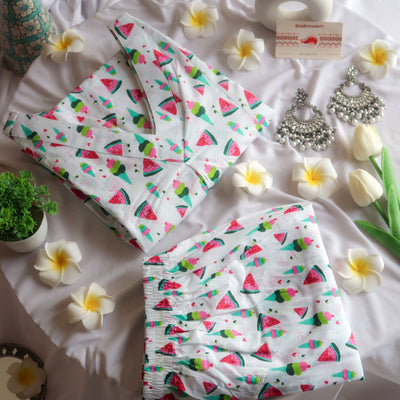 Watermelon Whimsy Office/Regular Wear Suit Set