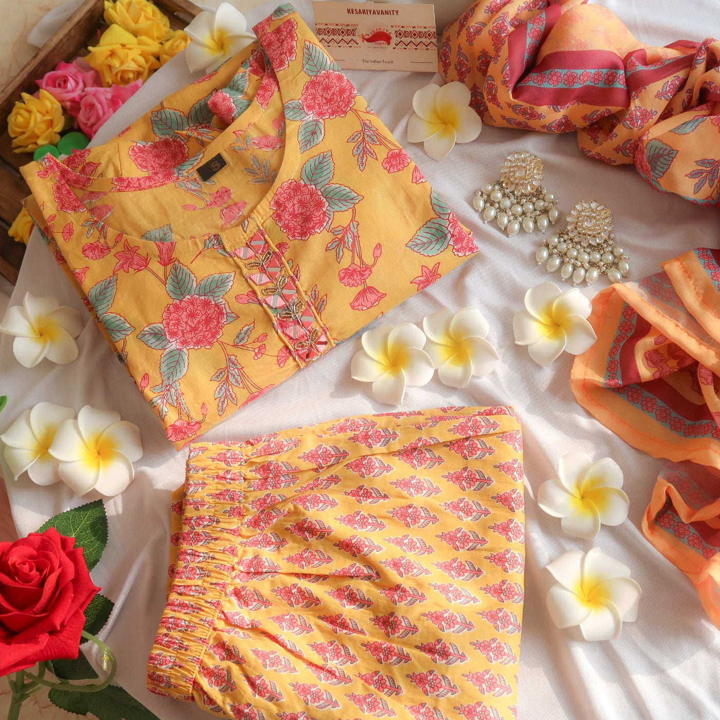 Phool Prakriti Suit Set