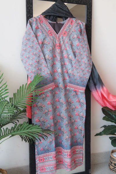 Pastel Prism Embroidered Suit Set - Launch 16